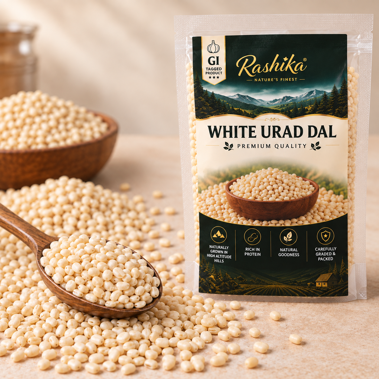 White Urad Dal